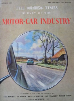 "The Times - Motor Car Industry" Englische Automobilzeitschrift 1953 (1162)